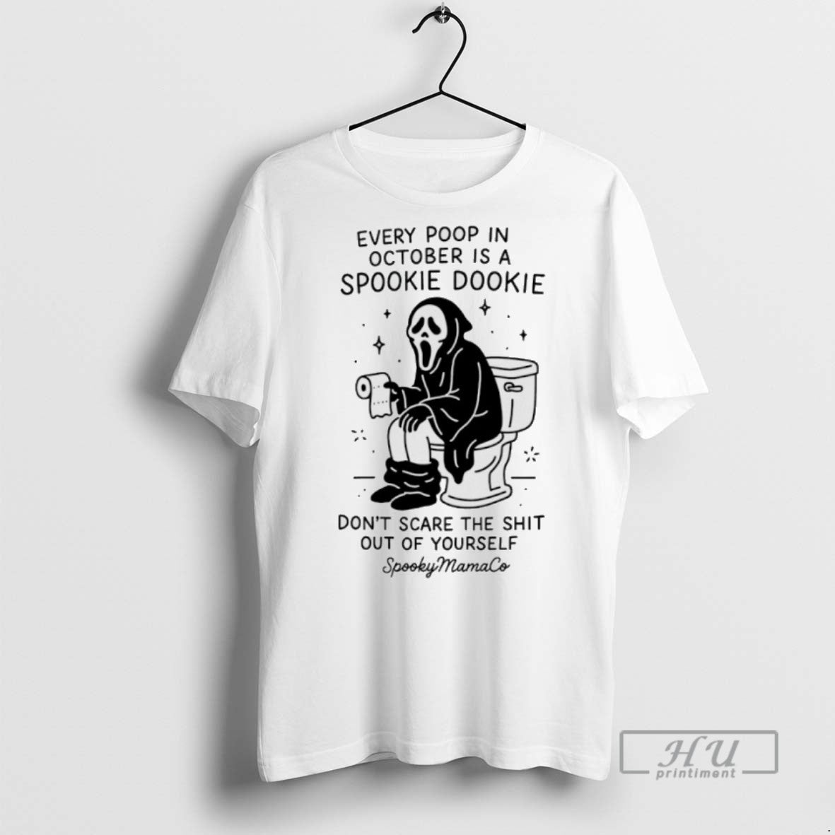 Trending Grim Reaper Toilet Every Poop In October Is - Adult & Kids T-Shirts, Sweatshirts & Hoodies apparel design preview 1