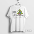 Trending Grinch Inner Peace Begins With Four Words - Adult & Kids T-Shirts, Sweatshirts & Hoodies apparel design preview 1