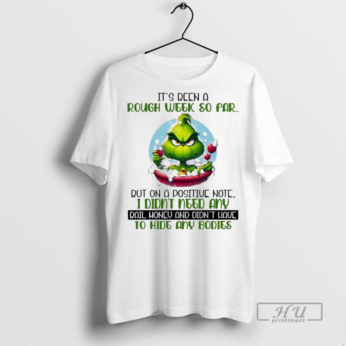Trending Grinch Its Been A Rough Week So Par But On - Adult & Kids T-Shirts, Sweatshirts & Hoodies apparel design preview 1