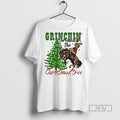 Trending Grinchin Around The Christmas Tree 2025 - Adult & Kids T-Shirts, Sweatshirts & Hoodies apparel design preview 1