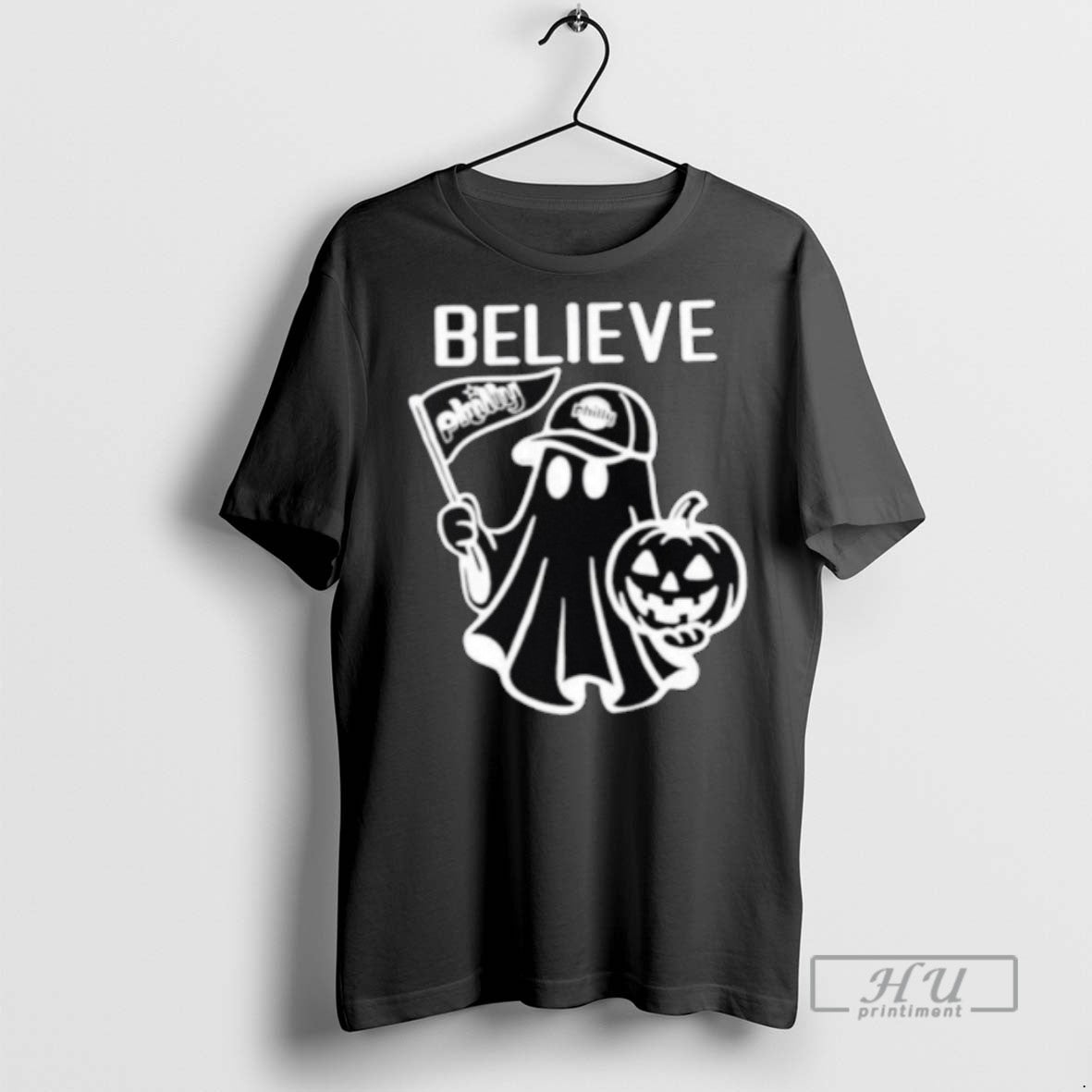 Trending Halloween Philadelphia Phillies Baseball - Adult & Kids T-Shirts, Sweatshirts & Hoodies apparel design preview 1