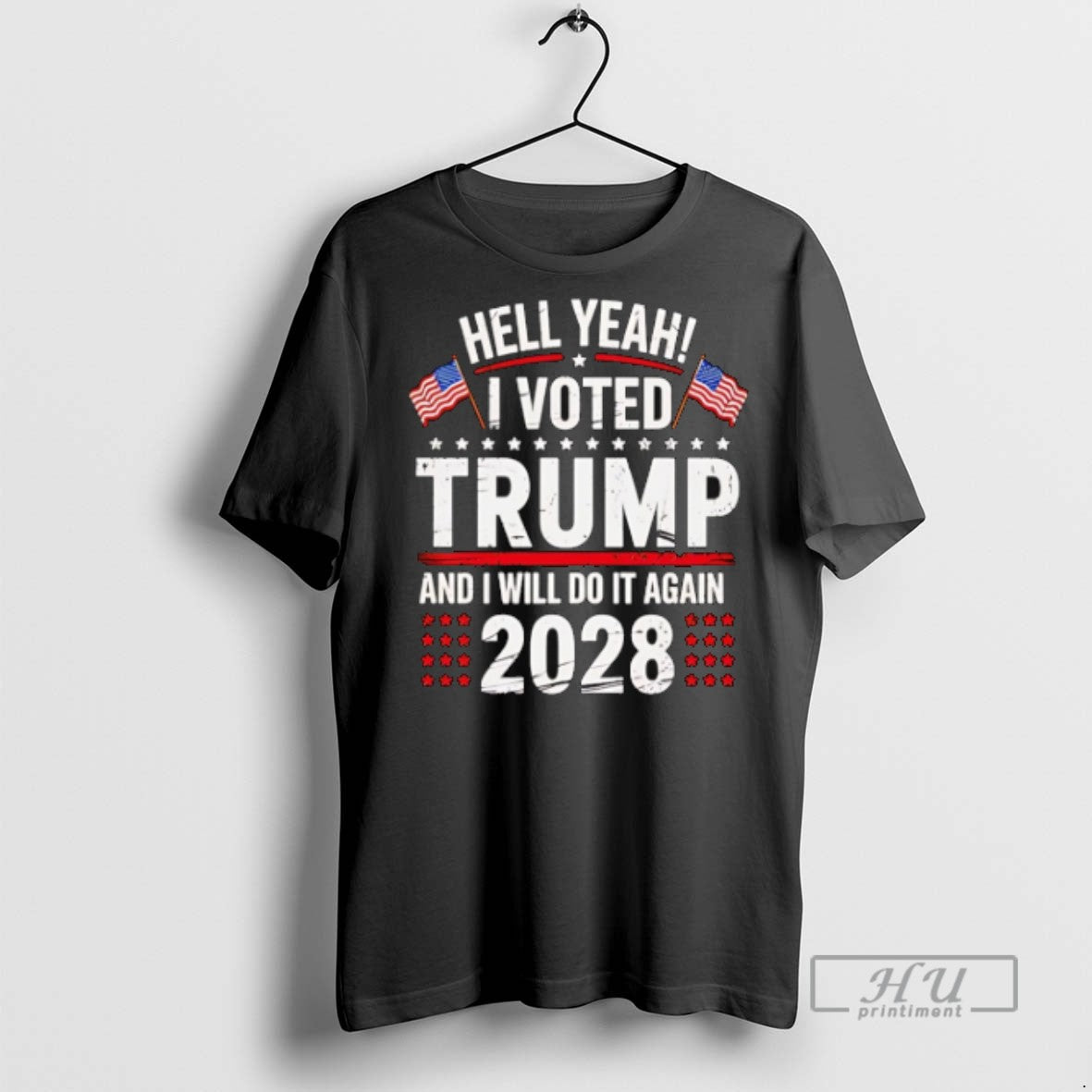 Trending Hell Yeah I Voted Trump And Will Do It Again - Adult & Kids T-Shirts, Sweatshirts & Hoodies apparel design preview 1