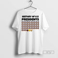 Trending History Of Us Presidents Sarcastic Graphic - Adult & Kids T-Shirts, Sweatshirts & Hoodies apparel design preview 1