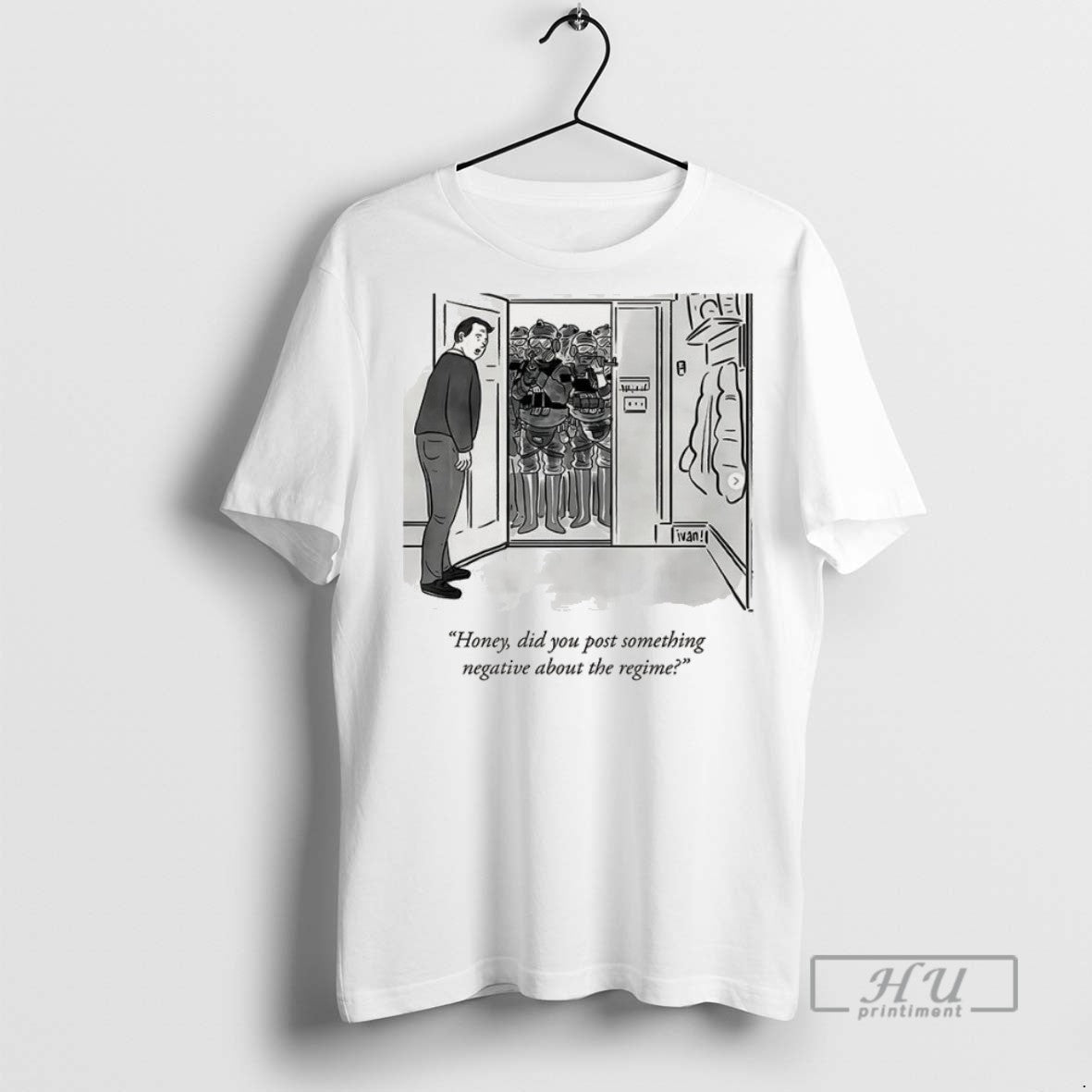 Trending Honey Did You Post Something Negative About - Adult & Kids T-Shirts, Sweatshirts & Hoodies apparel design preview 1