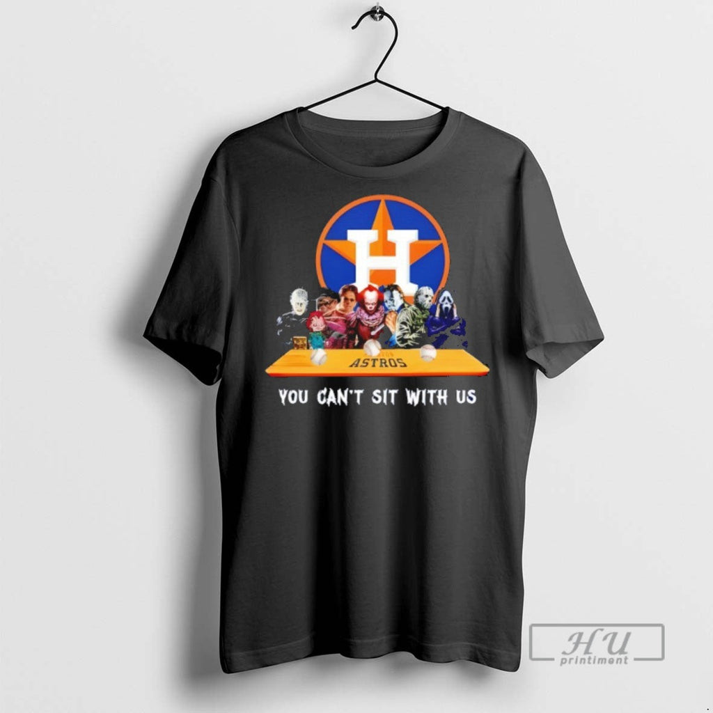 Trending Horror Movie Characters You Cant Sit With Us - Adult & Kids T-Shirts, Sweatshirts & Hoodies apparel design preview 1