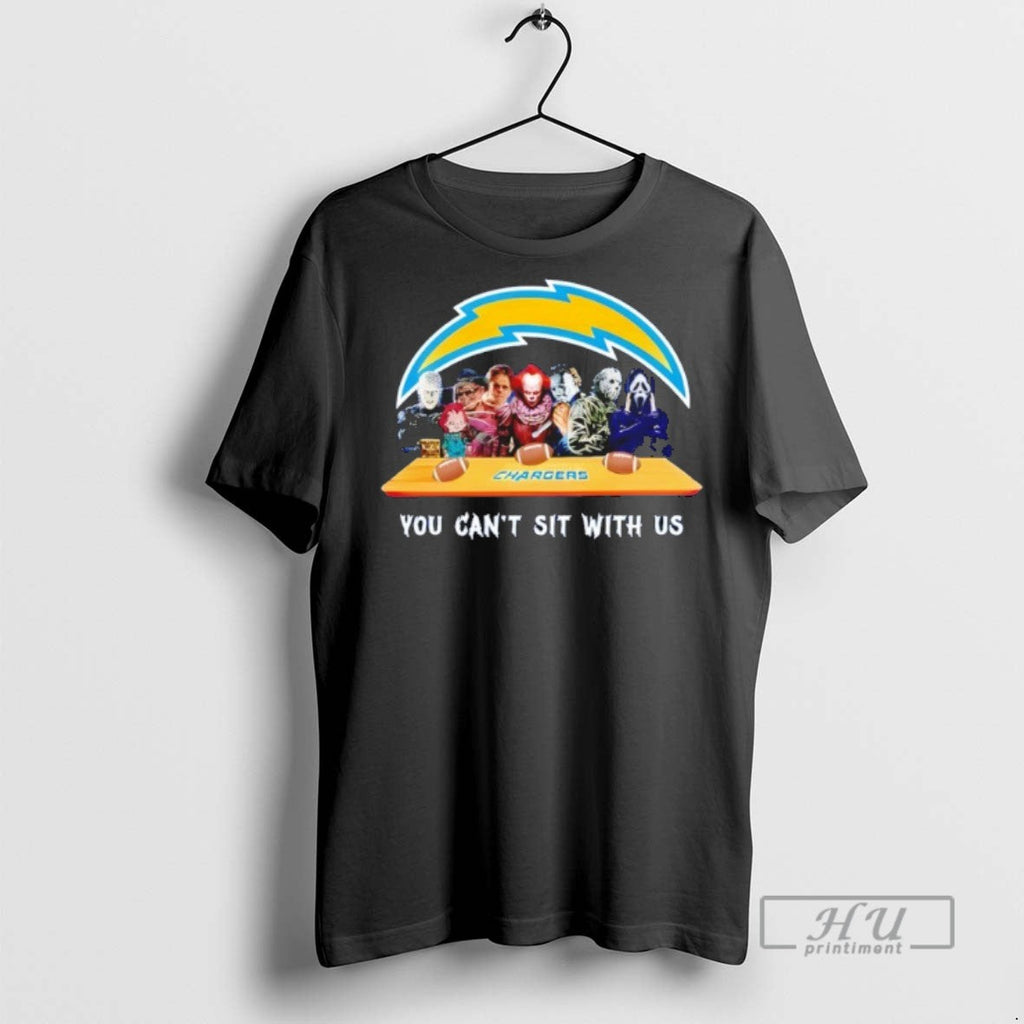 Trending Horror Movie Characters You Cant Sit With Us - Adult & Kids T-Shirts, Sweatshirts & Hoodies apparel design preview 1
