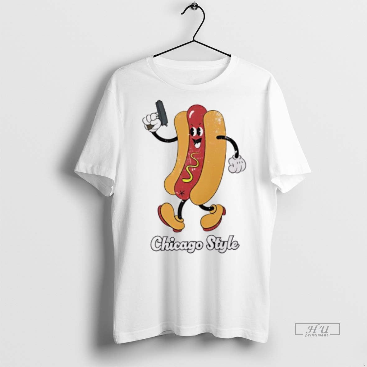 Trending Hot Dog Chicago Style Funny Graphic Sweater - Adult & Kids T-Shirts, Sweatshirts & Hoodies apparel design preview 1