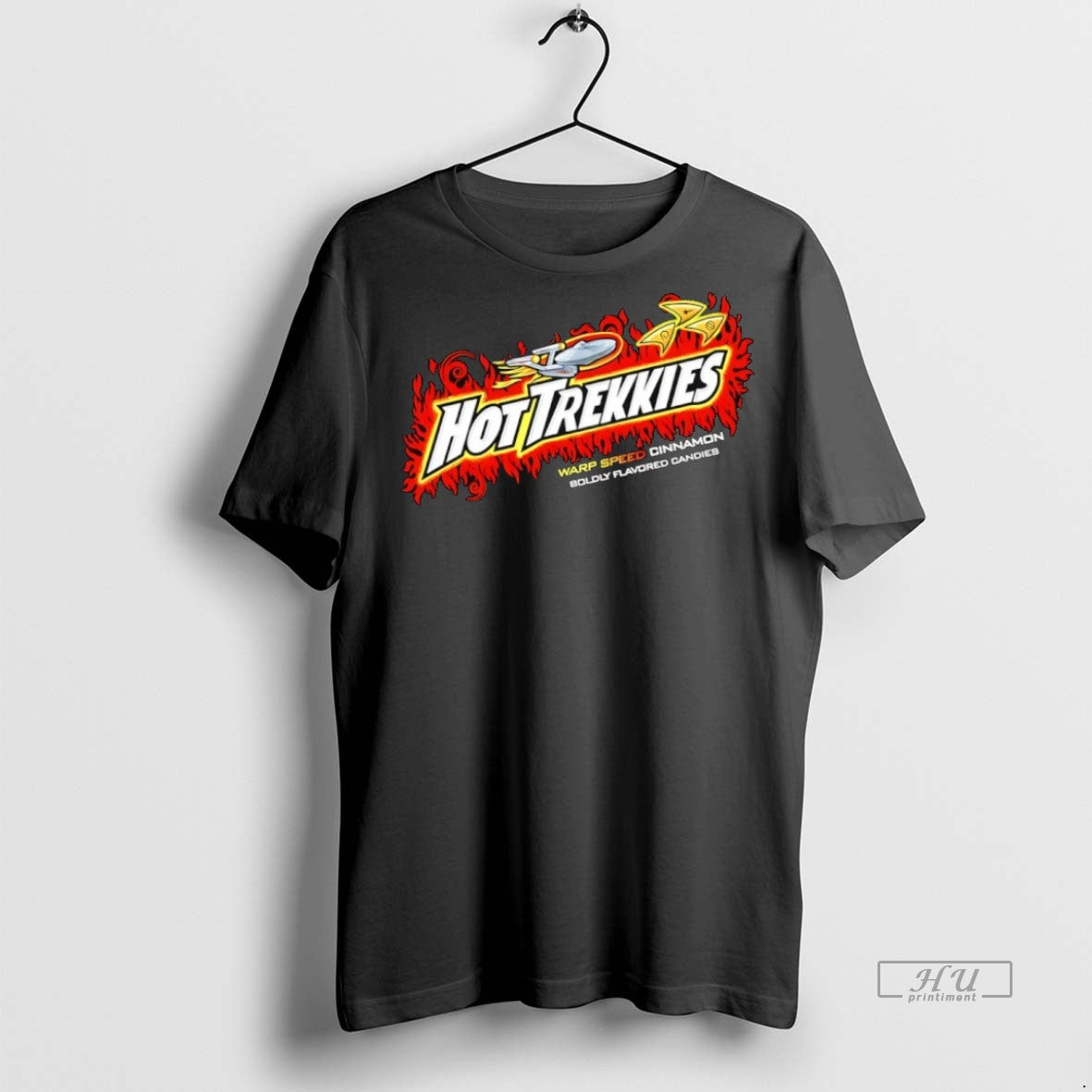 Trending Hot Trekkies Warp Speed Cinnamon Boldly - Adult & Kids T-Shirts, Sweatshirts & Hoodies apparel design preview 1