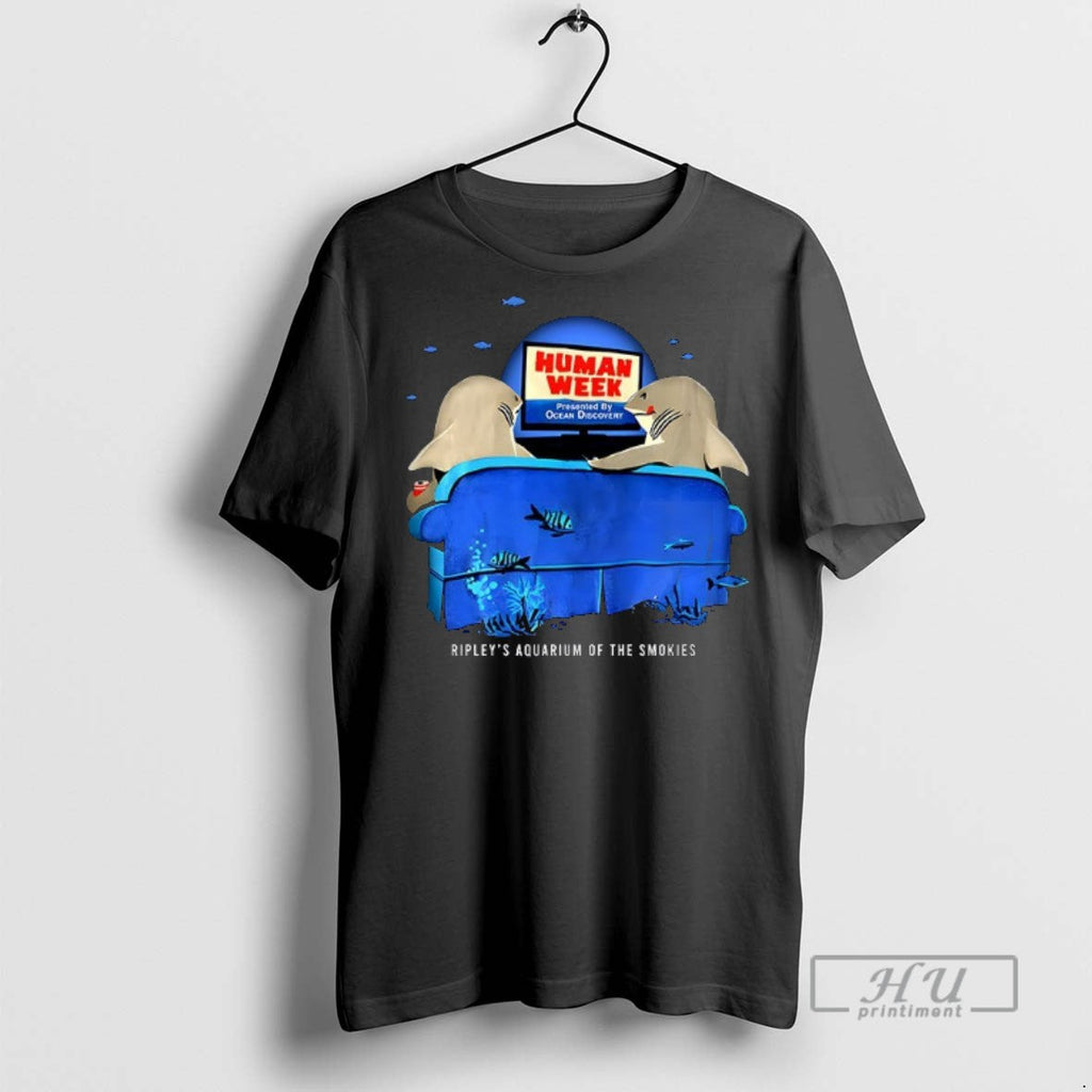 Trending Human Week Ripleys Aquarium Of The Smokies - Adult & Kids T-Shirts, Sweatshirts & Hoodies apparel design preview 1
