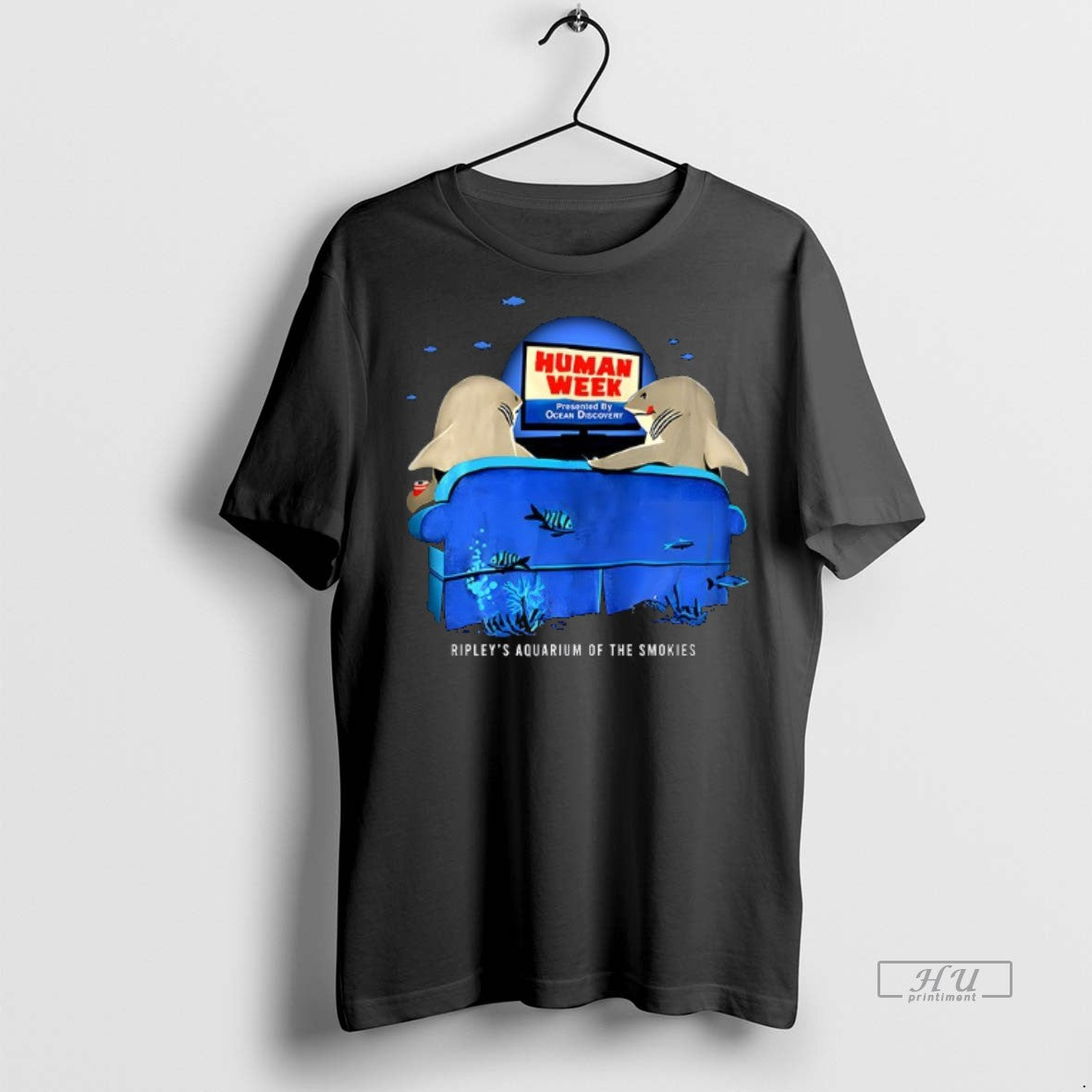 Trending Human Week Ripleys Aquarium Of The Smokies - Adult & Kids T-Shirts, Sweatshirts & Hoodies apparel design preview 1