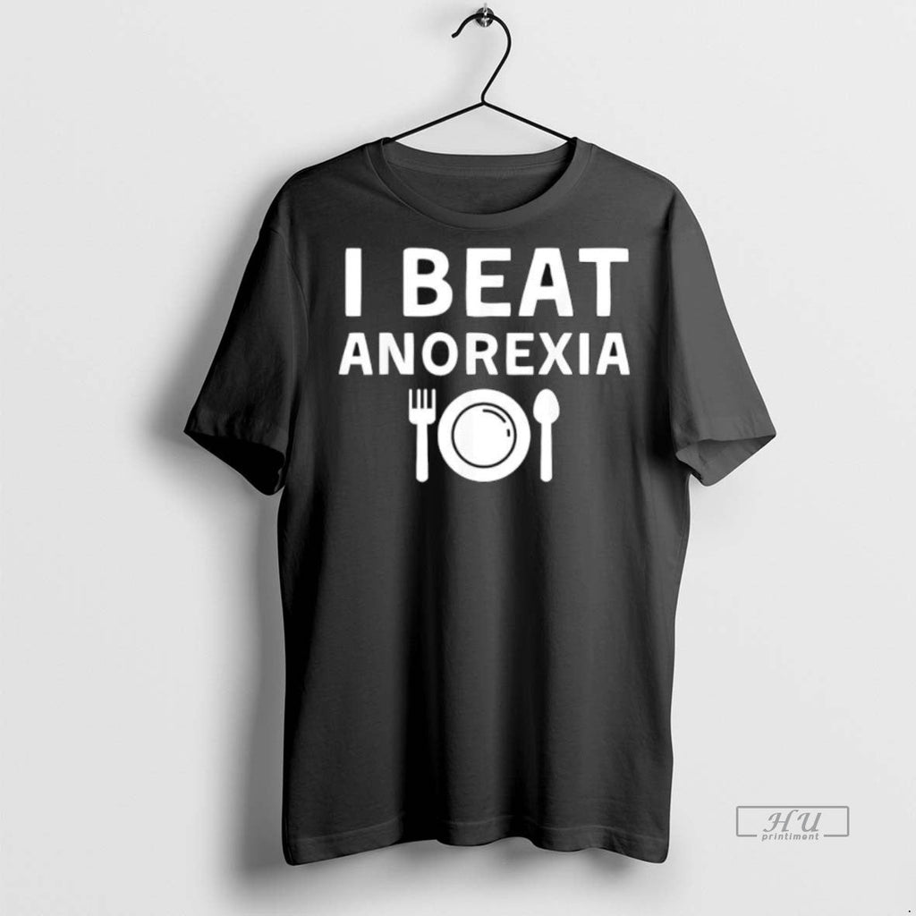 Trending I Beat Anorexia Plate Fork Spoon Sweater - Adult & Kids T-Shirts, Sweatshirts & Hoodies apparel design preview 1