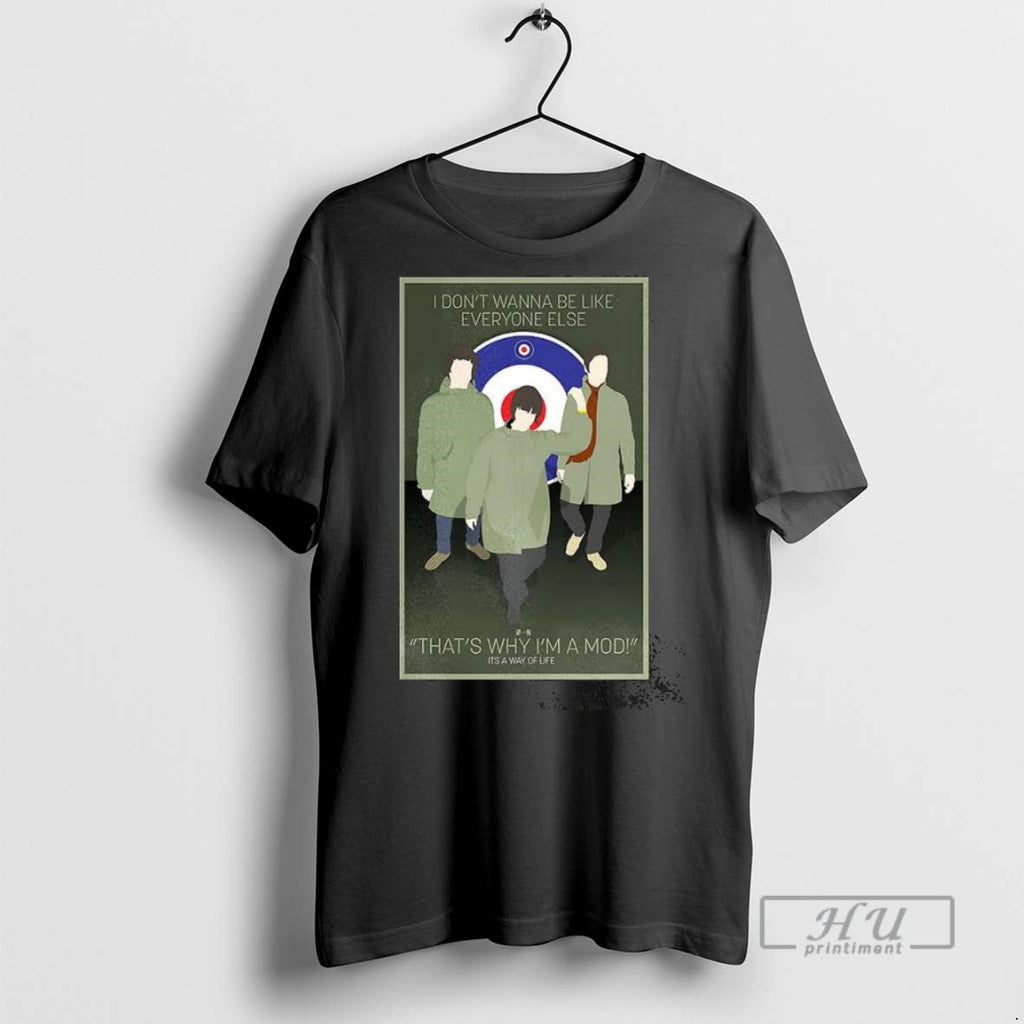 Trending I Dont Wanna Be Like Everyone Else - Adult & Kids T-Shirts, Sweatshirts & Hoodies apparel design preview 1