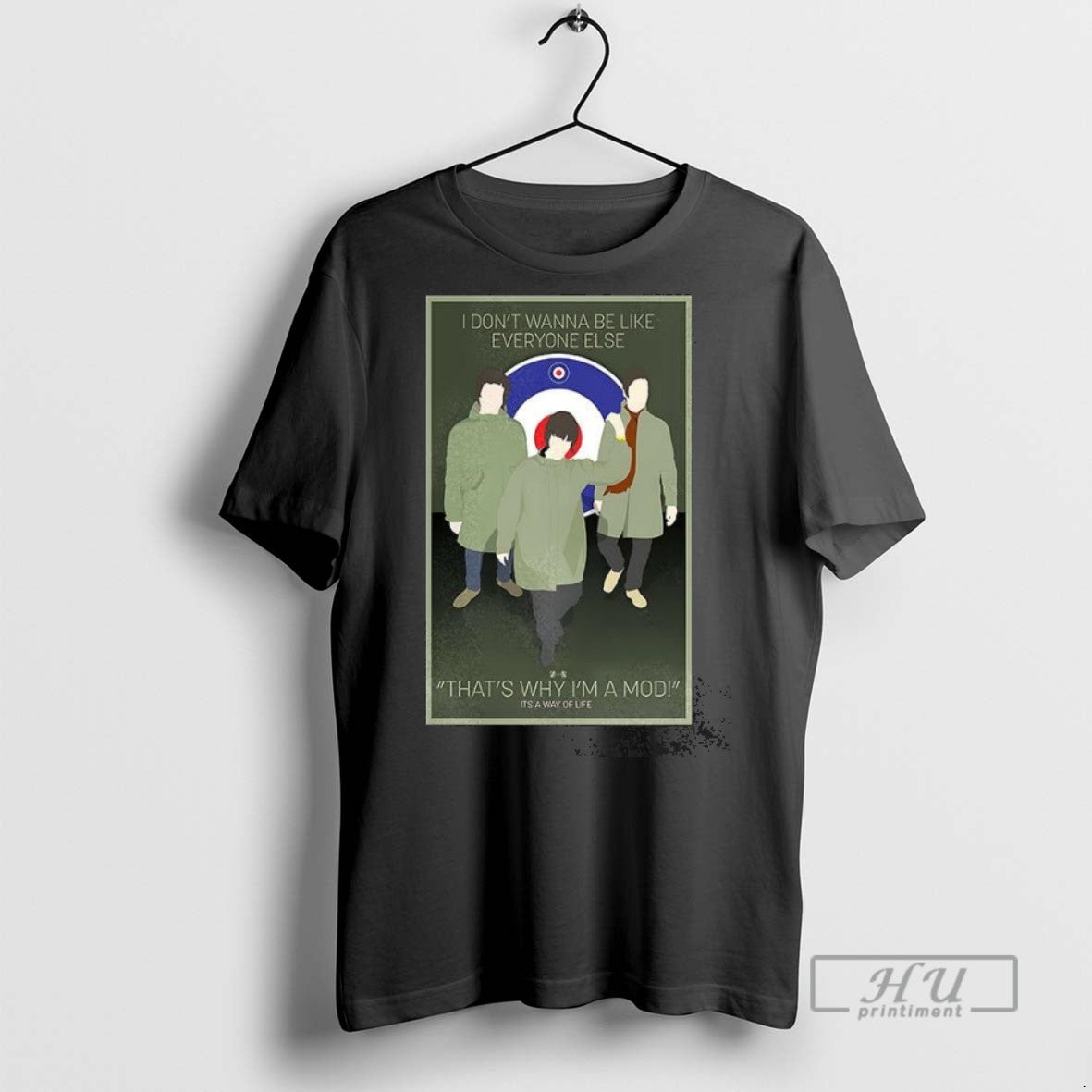 Trending I Dont Wanna Be Like Everyone Else - Adult & Kids T-Shirts, Sweatshirts & Hoodies apparel design preview 1