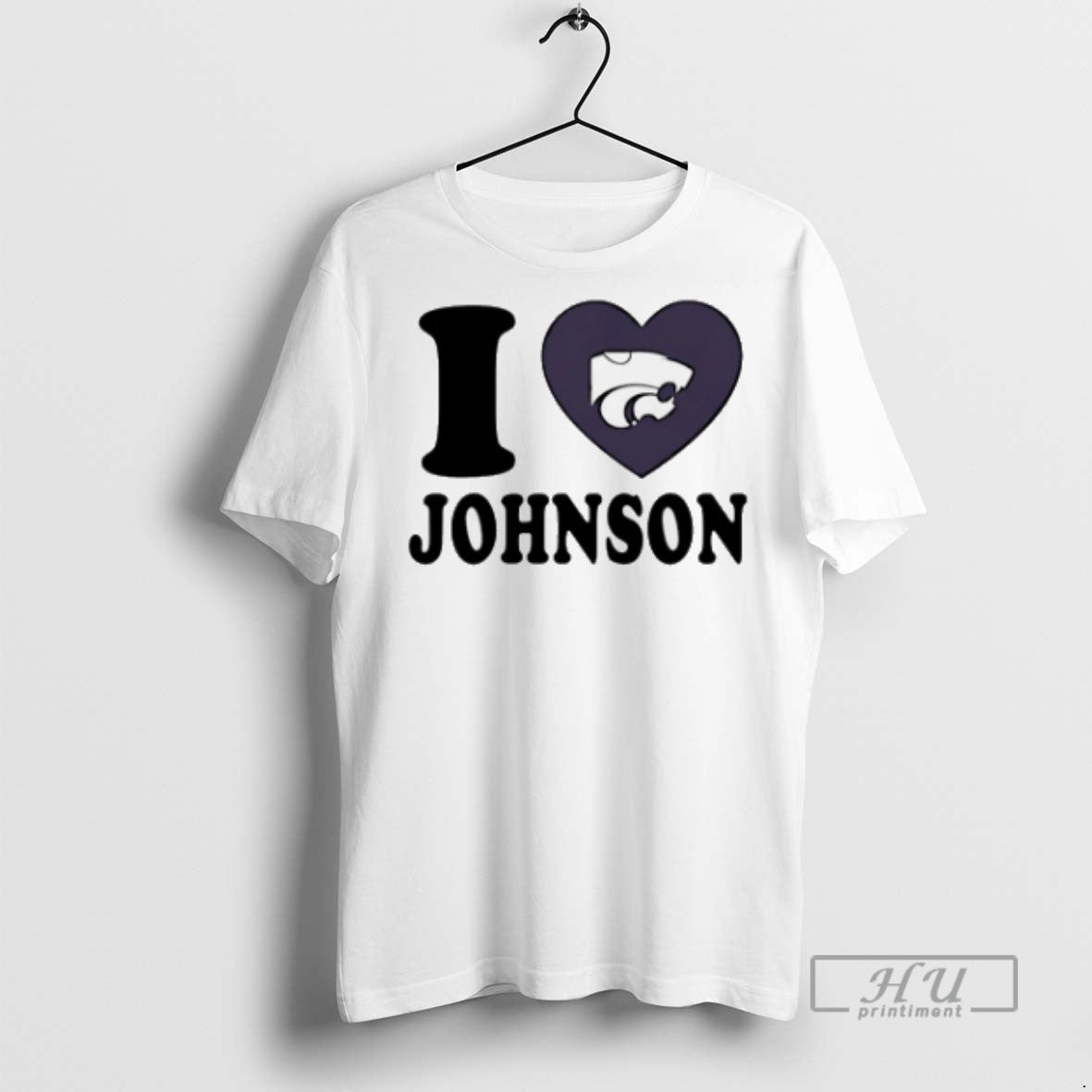 Trending I Love Avery Johnson Kansas State Wildcats - Adult & Kids T-Shirts, Sweatshirts & Hoodies apparel design preview 1