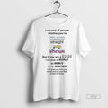 Trending I Respect All People Whether Youre Trans - Adult & Kids T-Shirts, Sweatshirts & Hoodies apparel design preview 1