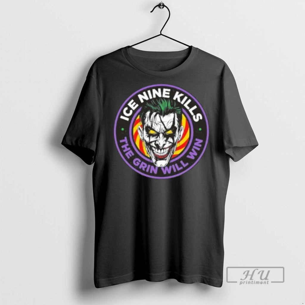 Trending Ice Nine Kills Psychos Only Grin Will Win - Adult & Kids T-Shirts, Sweatshirts & Hoodies apparel design preview 1