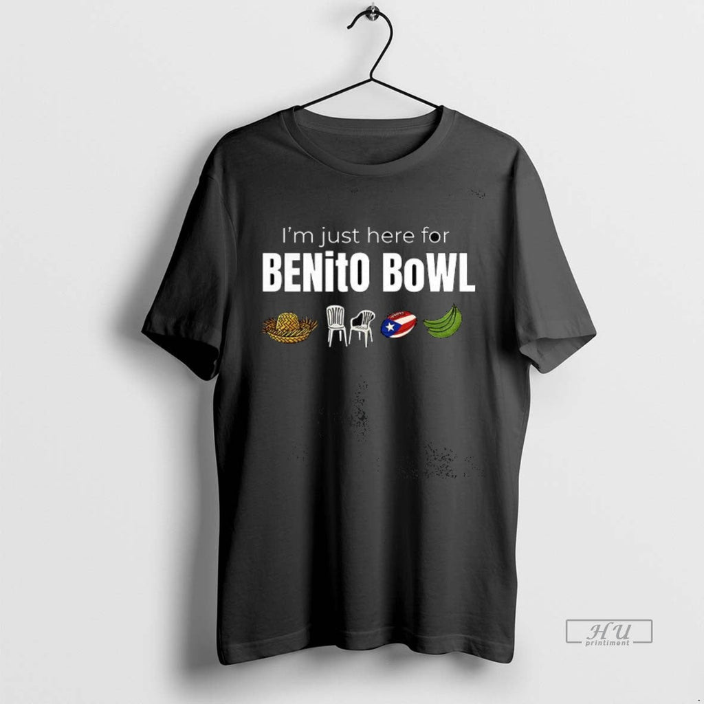 Trending Im Just Here For Benito Bowl Sweater - Adult & Kids T-Shirts, Sweatshirts & Hoodies apparel design preview 1