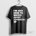 Trending Im Just Here To Watch Avery Johnson Kansas - Adult & Kids T-Shirts, Sweatshirts & Hoodies apparel design preview 1