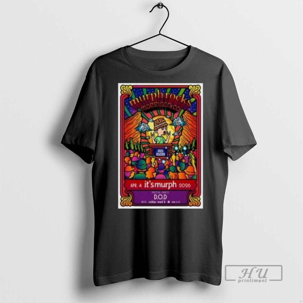 Trending Its Murph Apr 4 2026 Red Rocks Amphitheatre - Adult & Kids T-Shirts, Sweatshirts & Hoodies apparel design preview 1