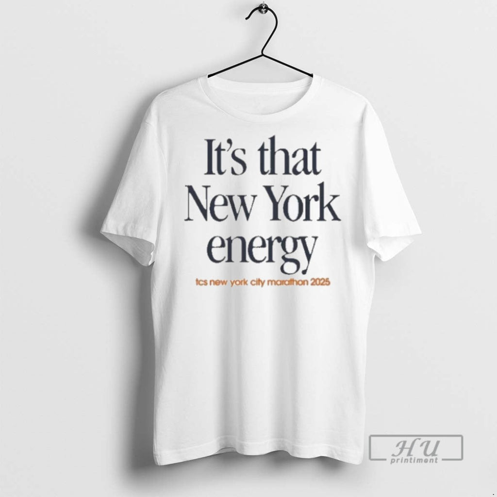 Trending Its That New York Energy Tcs Marathon 2025 - Adult & Kids T-Shirts, Sweatshirts & Hoodies apparel design preview 1