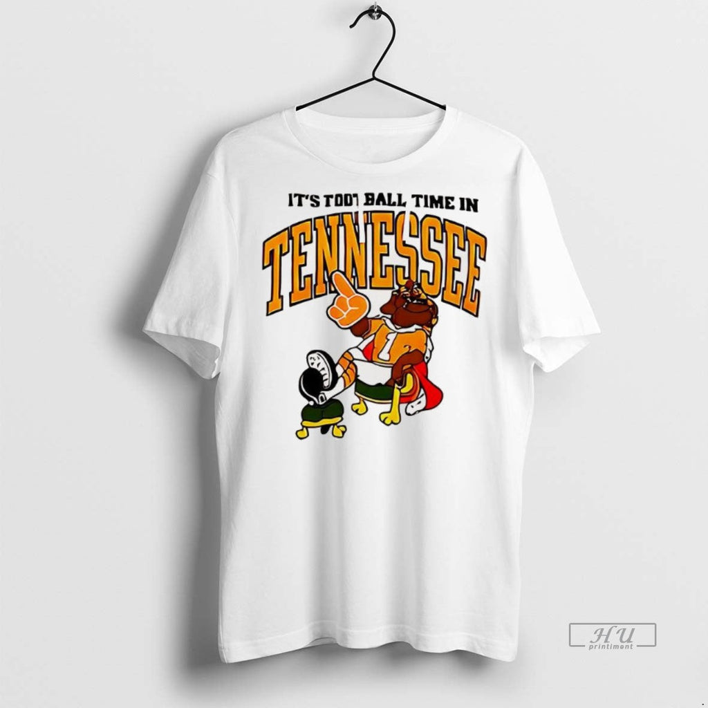 Trending Its Football Time In Tennessee Smokey - Adult & Kids T-Shirts, Sweatshirts & Hoodies apparel design preview 1