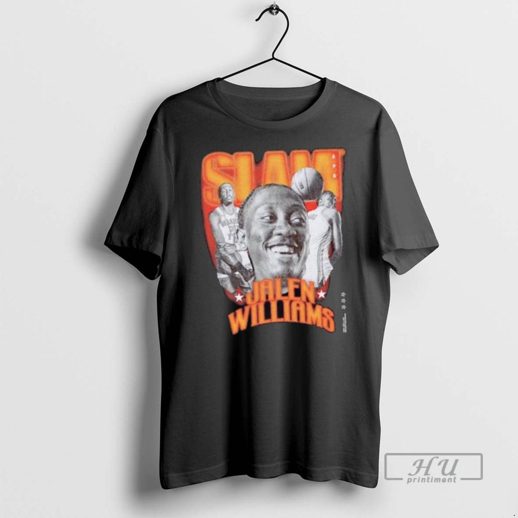 Trending Jalen Williams Slam Triple Player Oklahoma - Adult & Kids T-Shirts, Sweatshirts & Hoodies apparel design preview 1