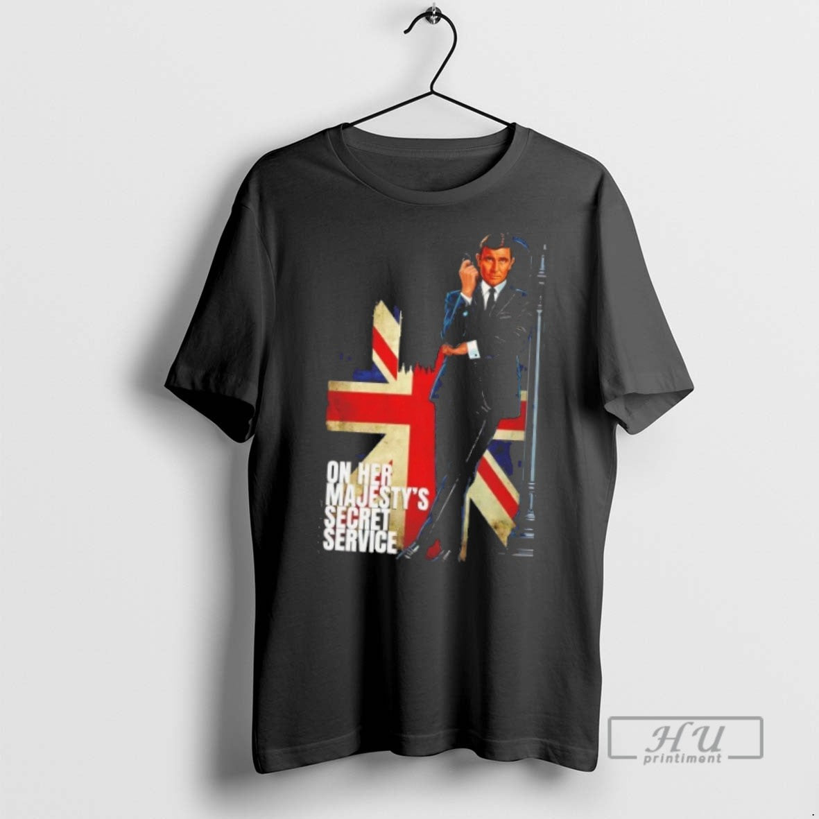 Trending James Bond On Her Majestys Secret Service - Adult & Kids T-Shirts, Sweatshirts & Hoodies apparel design preview 1