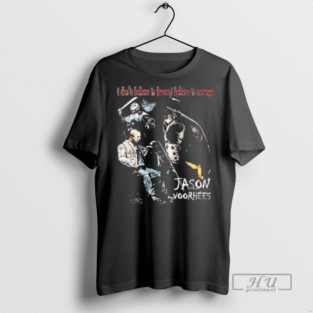 Trending Jason Voorhees I Dont Believe In Karma 2 - Adult & Kids T-Shirts, Sweatshirts & Hoodies apparel design preview 1