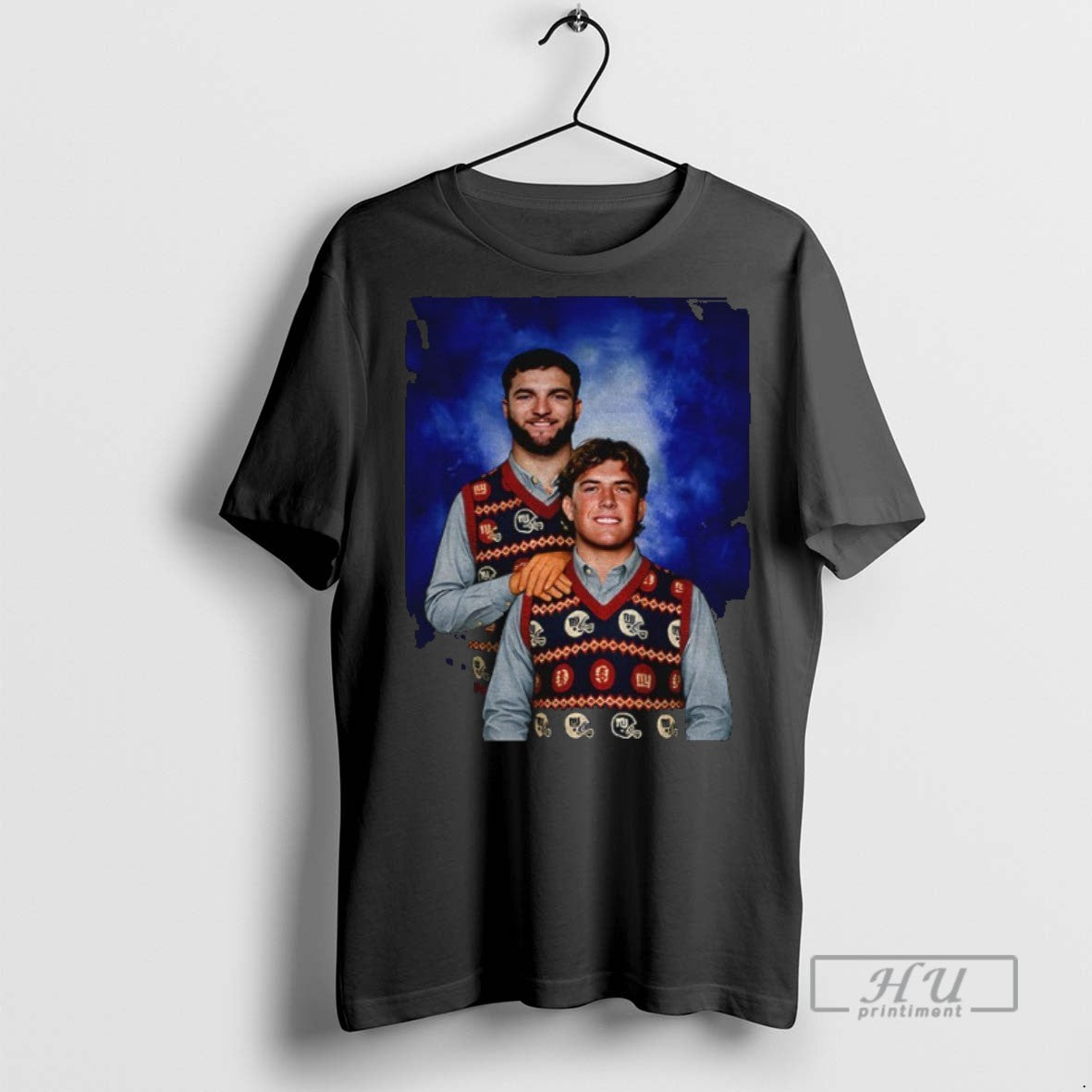 Trending Jaxson Dart Cam Skattebo New York Football - Adult & Kids T-Shirts, Sweatshirts & Hoodies apparel design preview 1