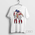 Trending Jaxson Dart Cam Skattebo New York Football - Adult & Kids T-Shirts, Sweatshirts & Hoodies apparel design preview 1