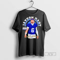 Trending Jaxson Dart New York Giants Signature - Adult & Kids T-Shirts, Sweatshirts & Hoodies apparel design preview 1