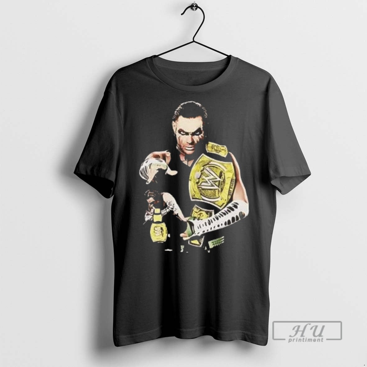 Trending Jeff Hardy Championship Belt 2 Sided - Adult & Kids T-Shirts, Sweatshirts & Hoodies apparel design preview 1