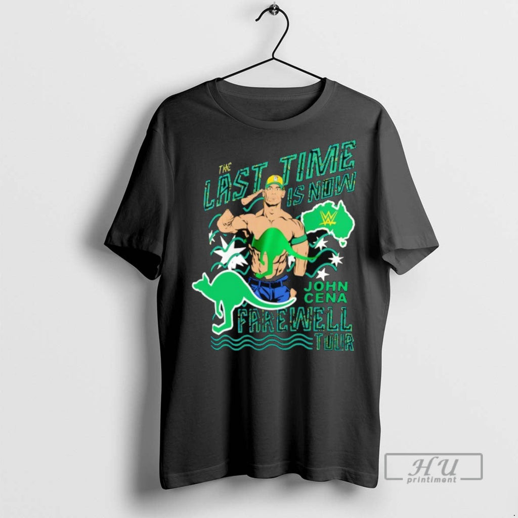 Trending John Cena Farewell Tour 2025 The Last Time - Adult & Kids T-Shirts, Sweatshirts & Hoodies apparel design preview 1