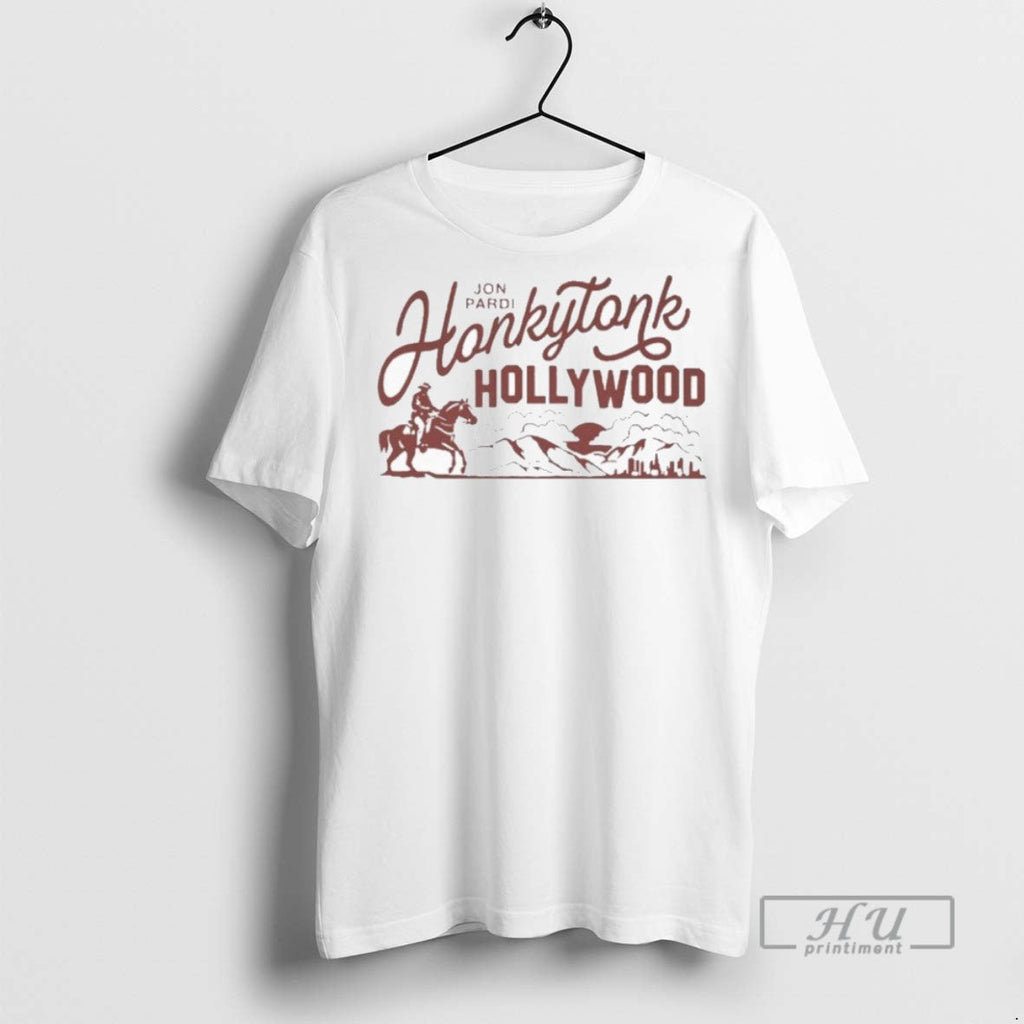 Trending Jon Pardi Merch Cowboy Scene Hollywood - Adult & Kids T-Shirts, Sweatshirts & Hoodies apparel design preview 1