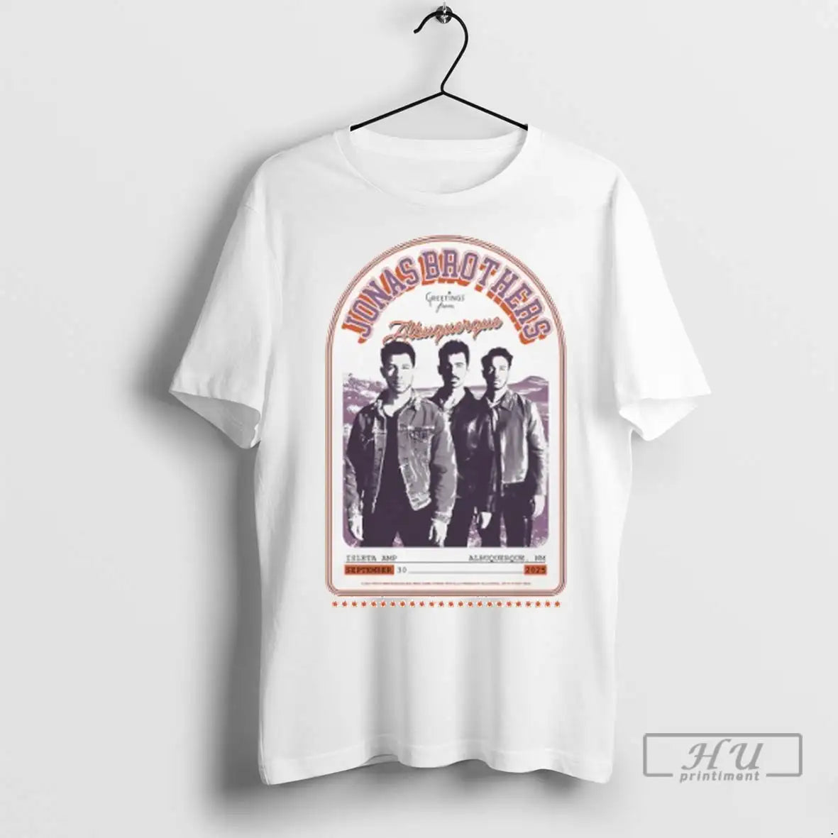 Trending Jonas Brothers Albuquerque September 30 2025 - Adult & Kids T-Shirts, Sweatshirts & Hoodies apparel design preview 1