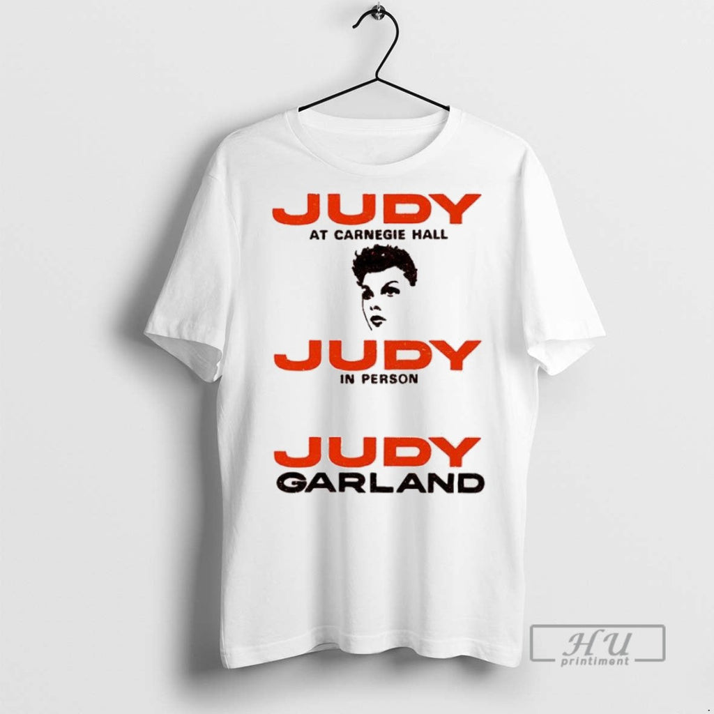 Trending Judy At Carnegie Hall Garland - Adult & Kids T-Shirts, Sweatshirts & Hoodies apparel design preview 1