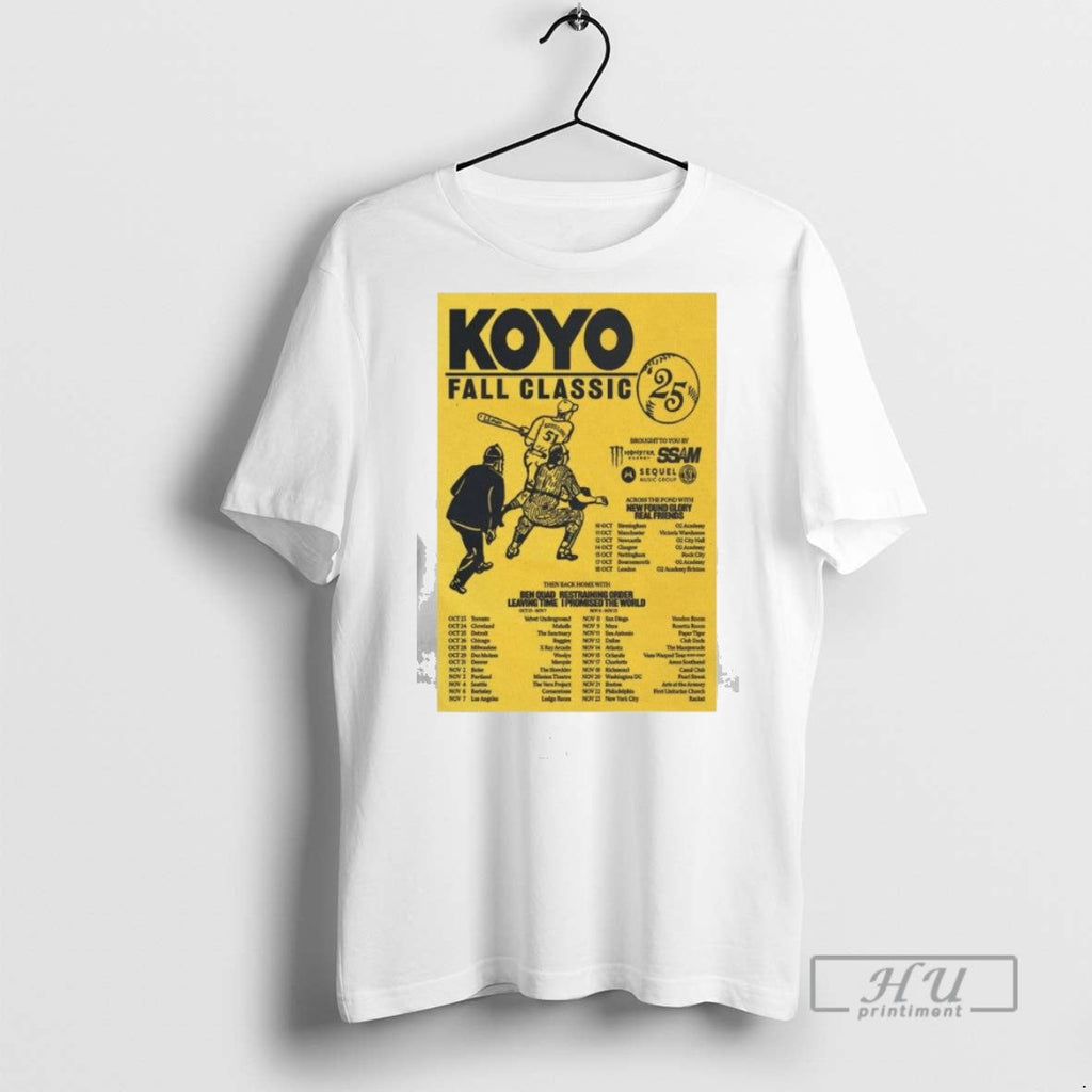 Trending Koyo Fall Classic Tour 2025 - Adult & Kids T-Shirts, Sweatshirts & Hoodies apparel design preview 1