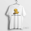 Trending Lifes Better Al Dente Dog Meme - Adult & Kids T-Shirts, Sweatshirts & Hoodies apparel design preview 1
