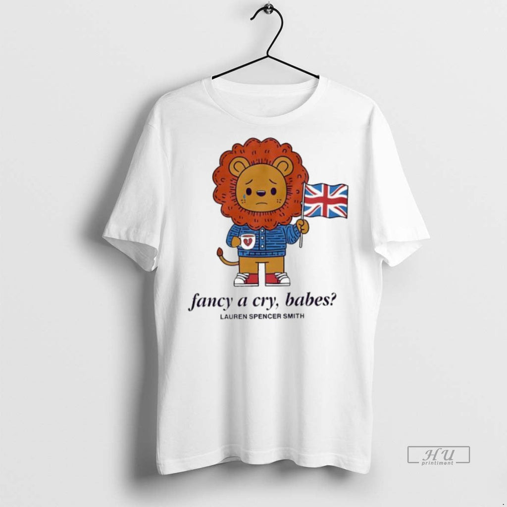 Trending Lion With England Flag Fancy A Cry Babes - Adult & Kids T-Shirts, Sweatshirts & Hoodies apparel design preview 1