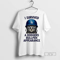 Trending Los Angeles Dodgers Baseball I Survived A - Adult & Kids T-Shirts, Sweatshirts & Hoodies apparel design preview 1