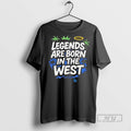 Trending Los Angeles Dodgers Legends Are Born In The - Adult & Kids T-Shirts, Sweatshirts & Hoodies apparel design preview 1
