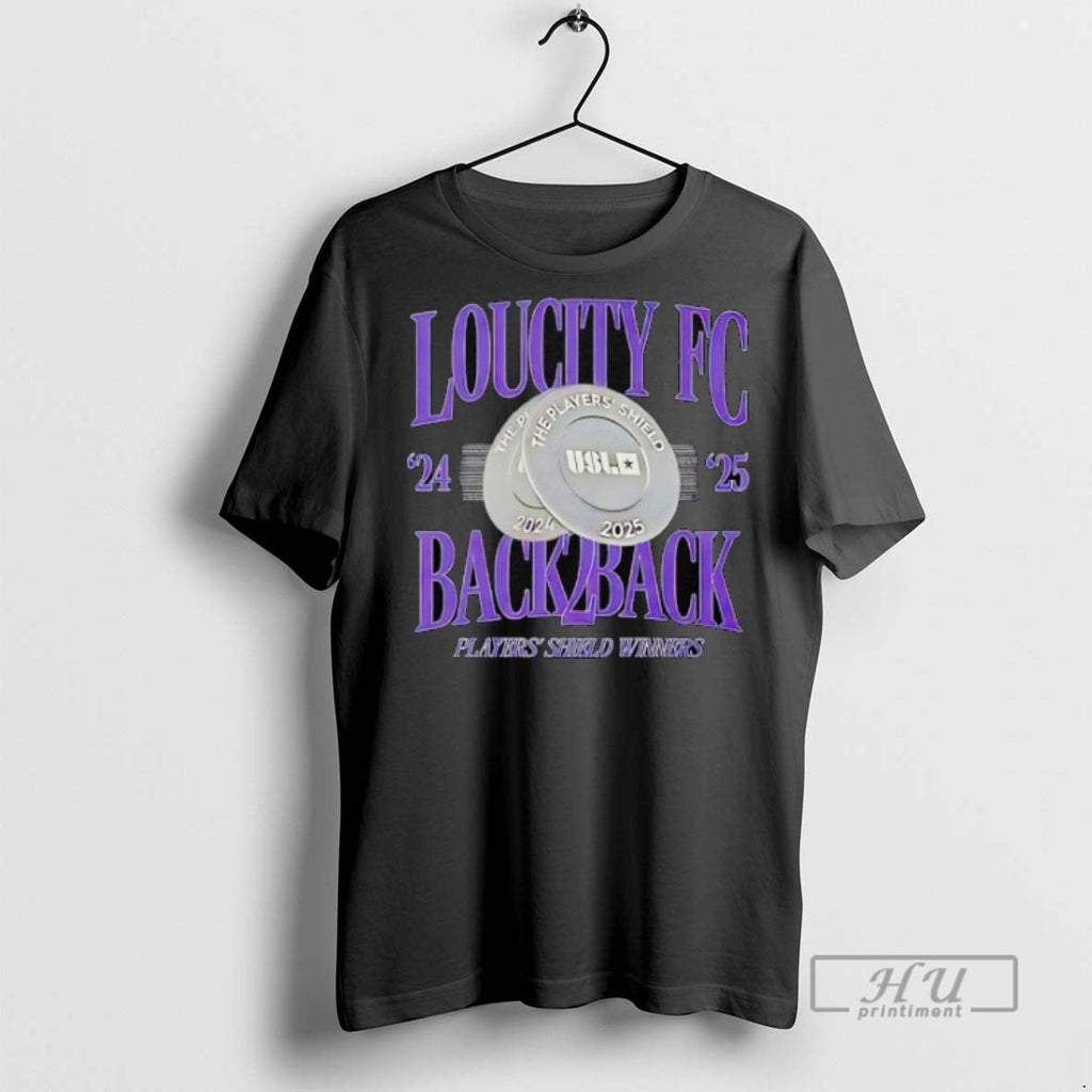 Trending Loucity Fc Back 2 Players Shield Winners - Adult & Kids T-Shirts, Sweatshirts & Hoodies apparel design preview 1
