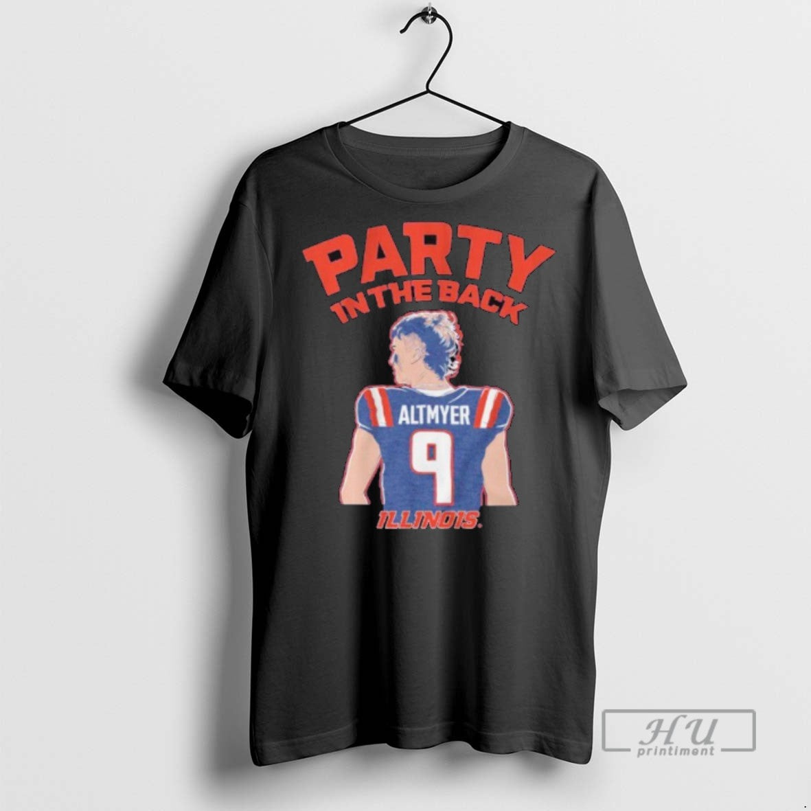 Trending Luke Altmyer Party In The Back Illinois - Adult & Kids T-Shirts, Sweatshirts & Hoodies apparel design preview 1