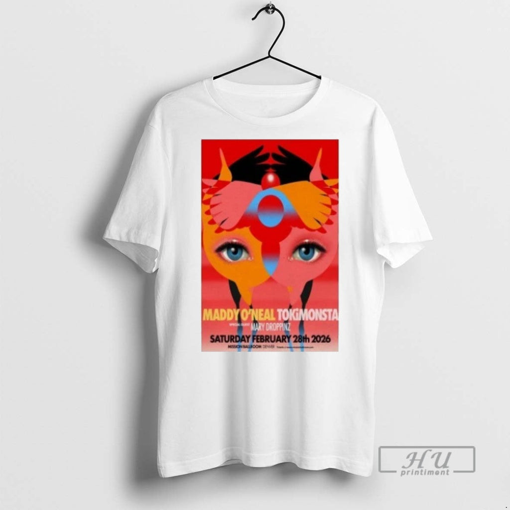 Trending Maddy Oneal Tokimonsta Tour 2025 Mission - Adult & Kids T-Shirts, Sweatshirts & Hoodies apparel design preview 1