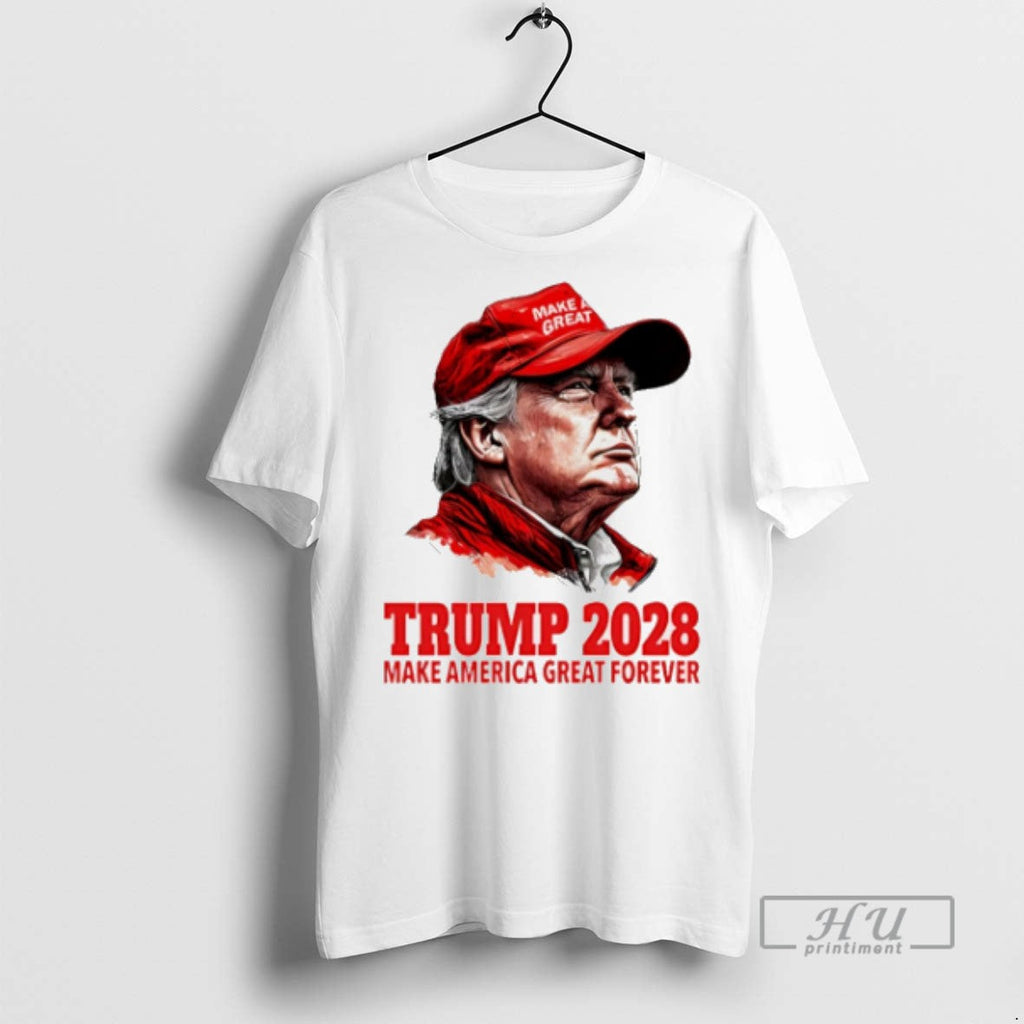 Trending Make America Great Forever Trump 2028 - Adult & Kids T-Shirts, Sweatshirts & Hoodies apparel design preview 1