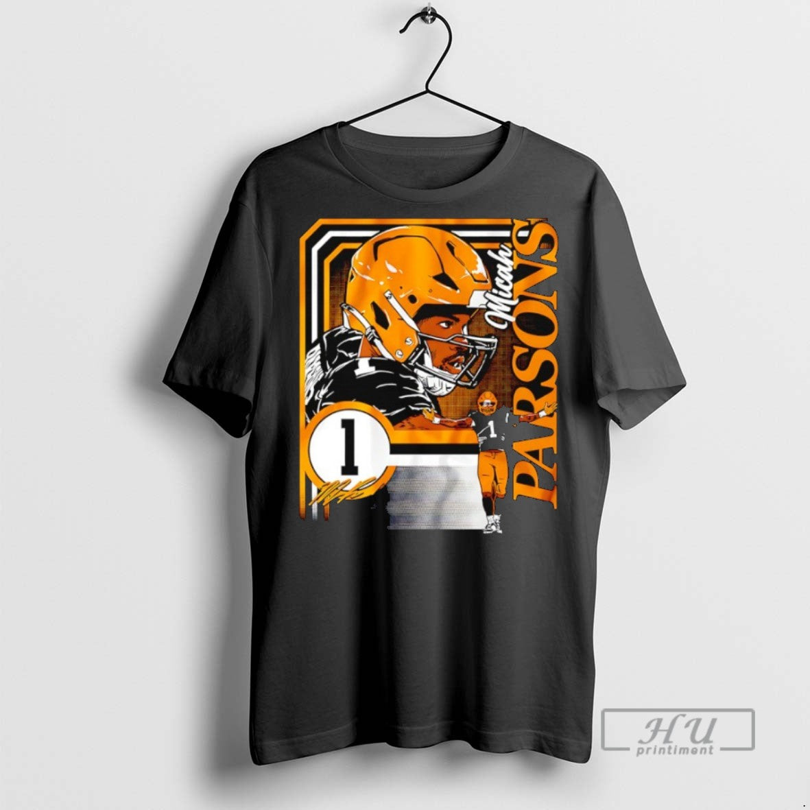 Trending Micah Parsons 1 Green Bay Packers Collage - Adult & Kids T-Shirts, Sweatshirts & Hoodies apparel design preview 1