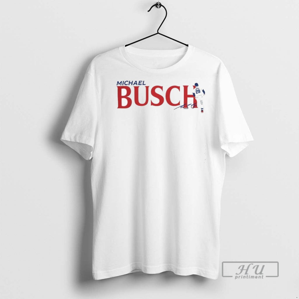 Trending Michael Busch 29 Chicago Cubs Baseball - Adult & Kids T-Shirts, Sweatshirts & Hoodies apparel design preview 1