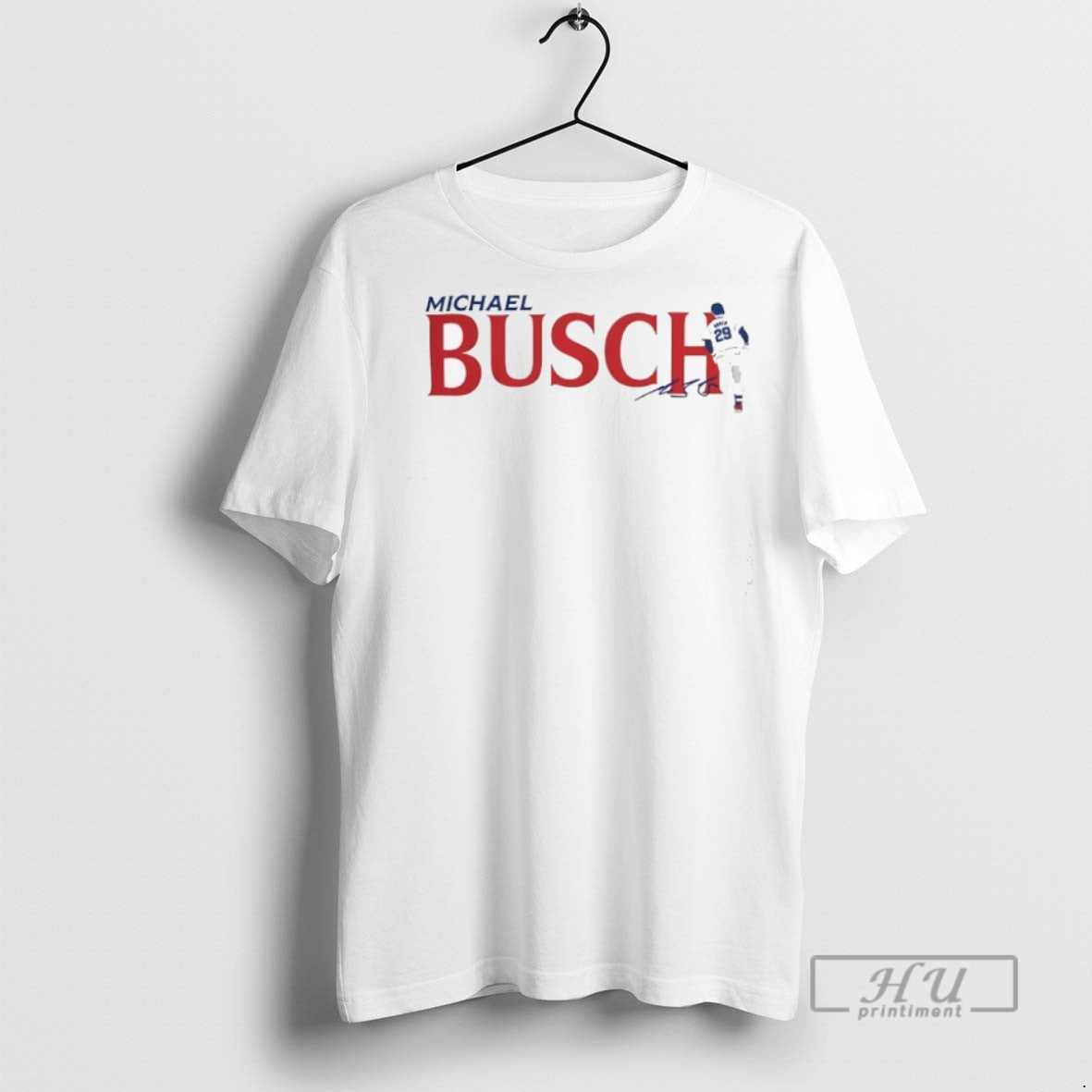 Trending Michael Busch 29 Chicago Cubs Baseball - Adult & Kids T-Shirts, Sweatshirts & Hoodies apparel design preview 1