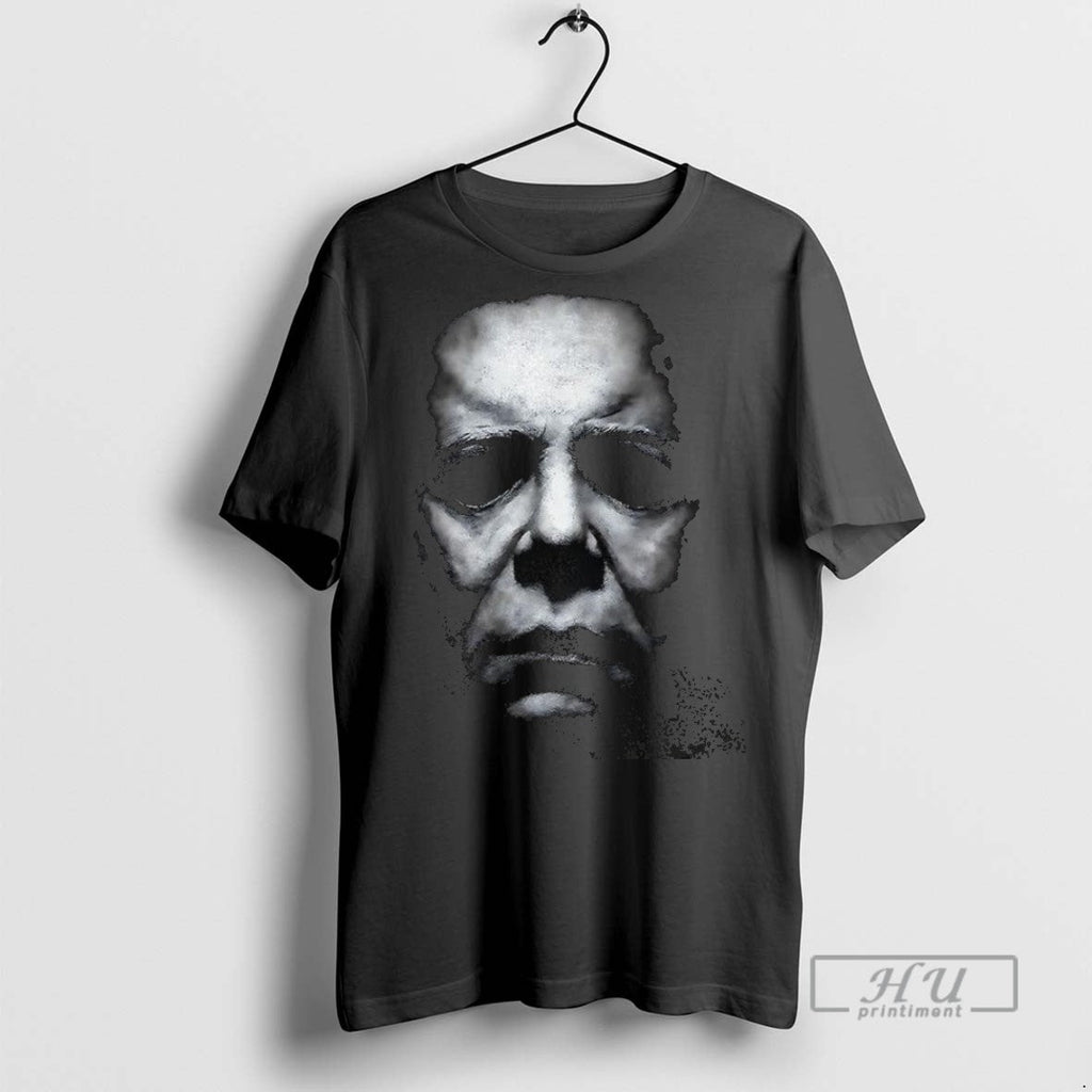 Trending Michael Myers Halloween Big Face Graphic - Adult & Kids T-Shirts, Sweatshirts & Hoodies apparel design preview 1