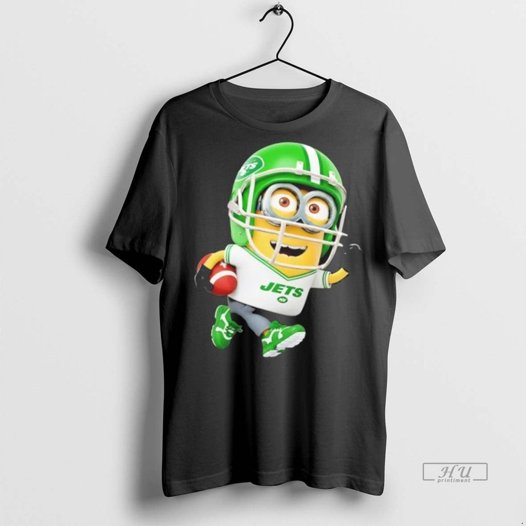 Trending Minions Is Holding A Ball And Smiling At New - Adult & Kids T-Shirts, Sweatshirts & Hoodies apparel design preview 1